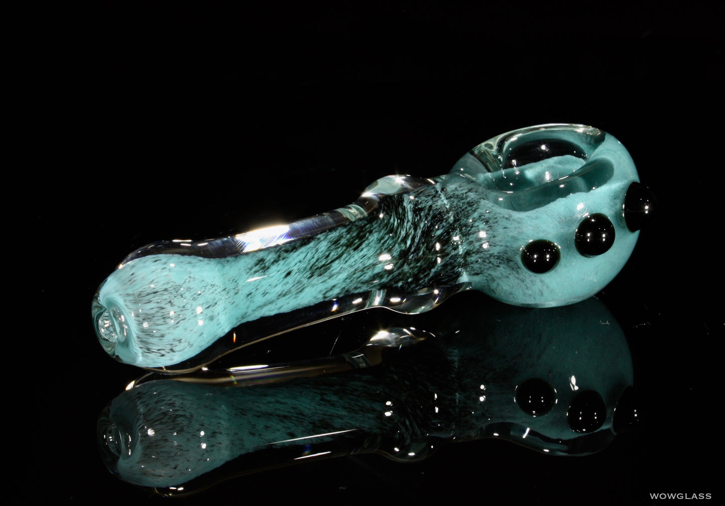 Aqua Blue Classic Spoon Pipe