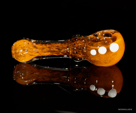 Lava Orange Classic Spoon Pipe