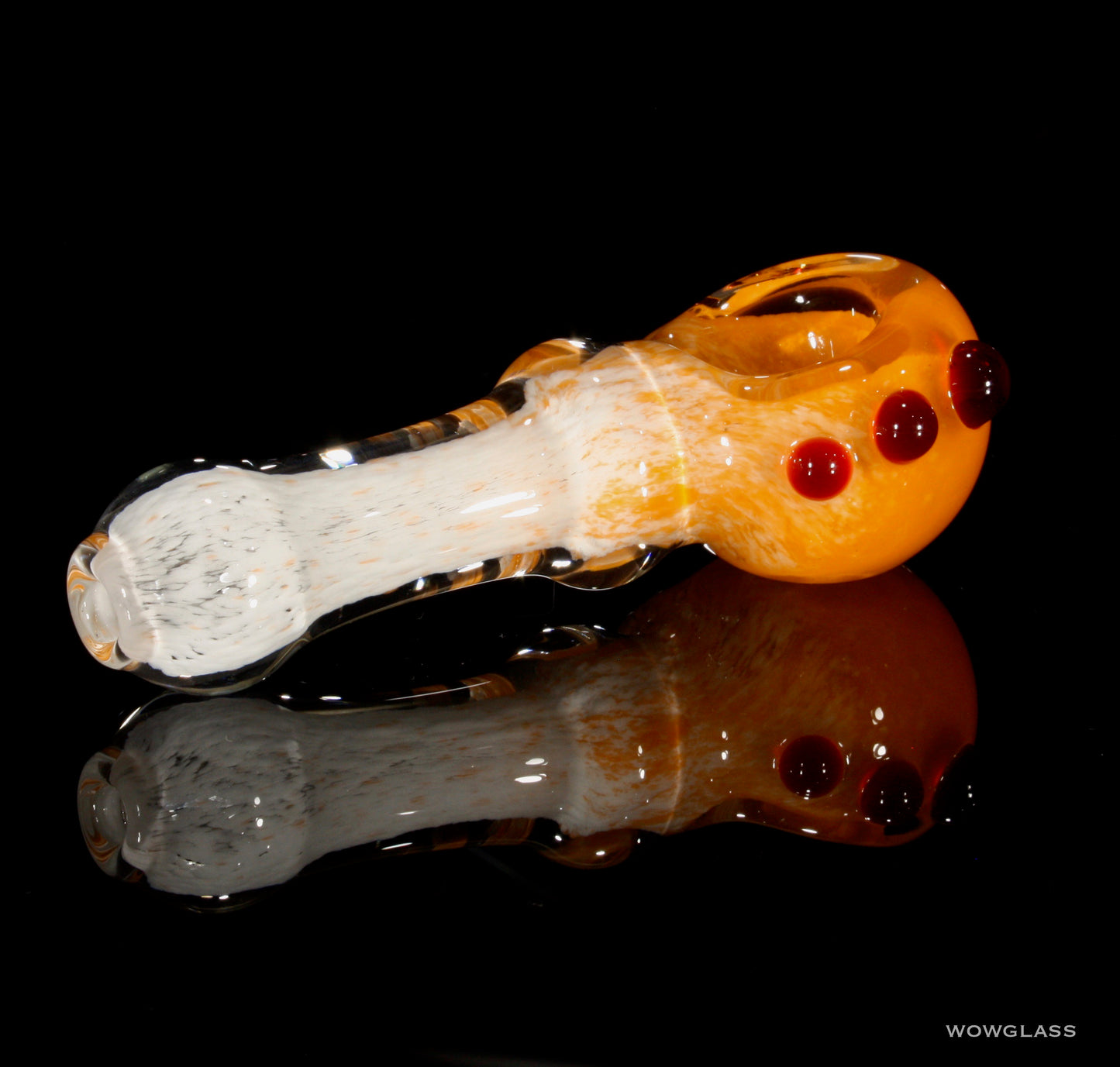 Lava Orange Classic Spoon Pipe