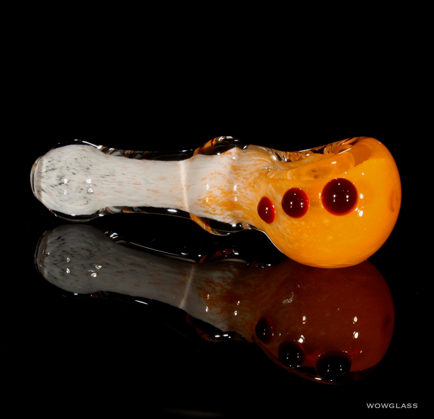 Lava Orange Classic Spoon Pipe