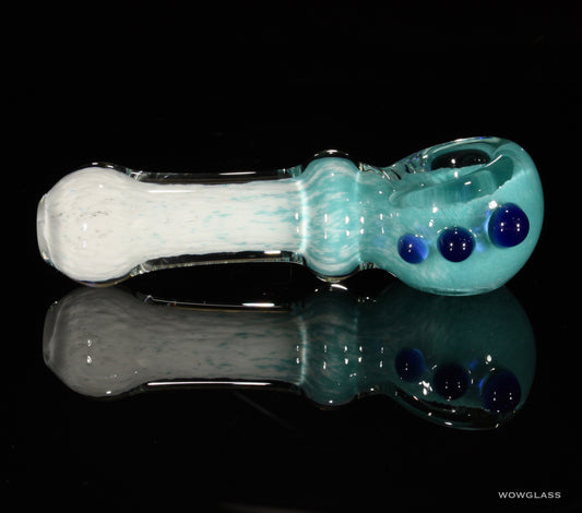 Aqua Blue Classic Spoon Pipe