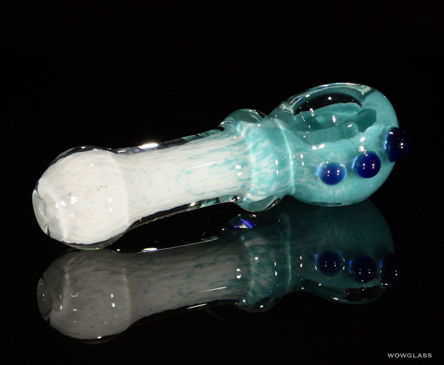 Aqua Blue Classic Spoon Pipe