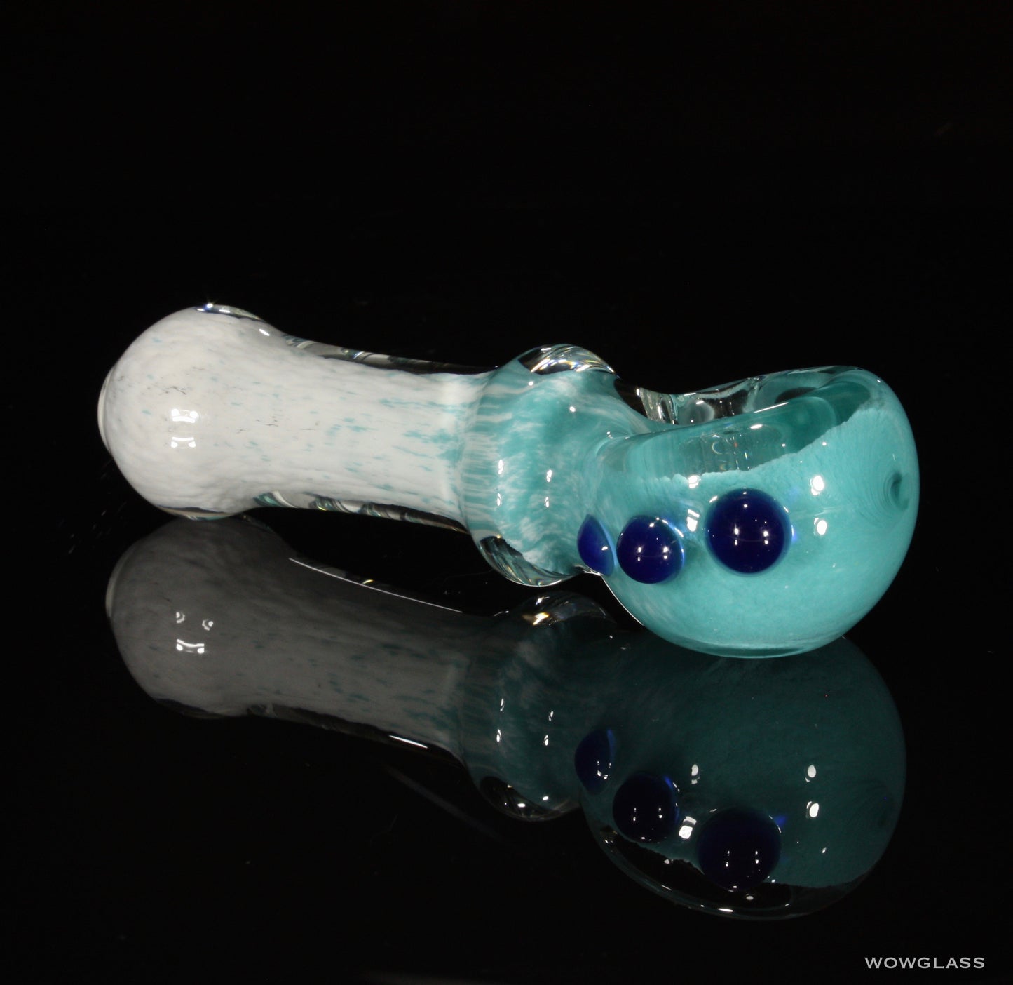 Aqua Blue Classic Spoon Pipe