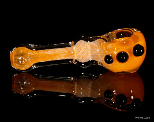 Lava Orange Classic Spoon Pipe