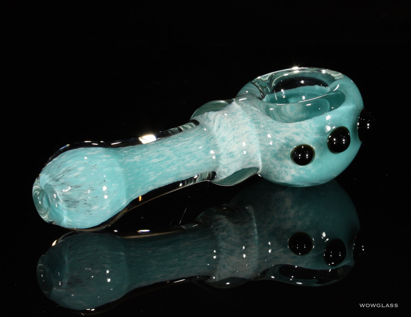 Aqua Blue Classic Spoon Pipe