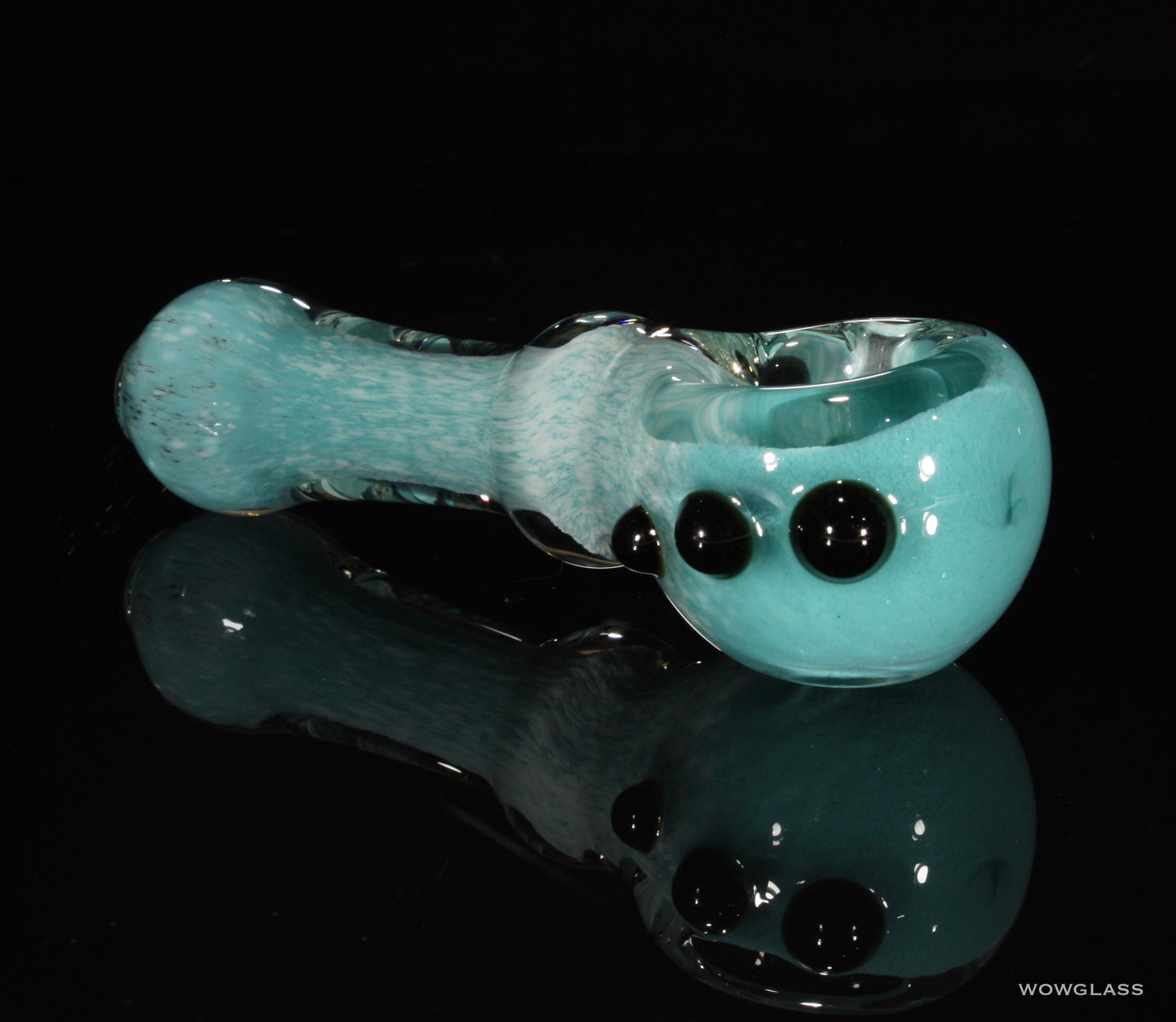 Aqua Blue Classic Spoon Pipe