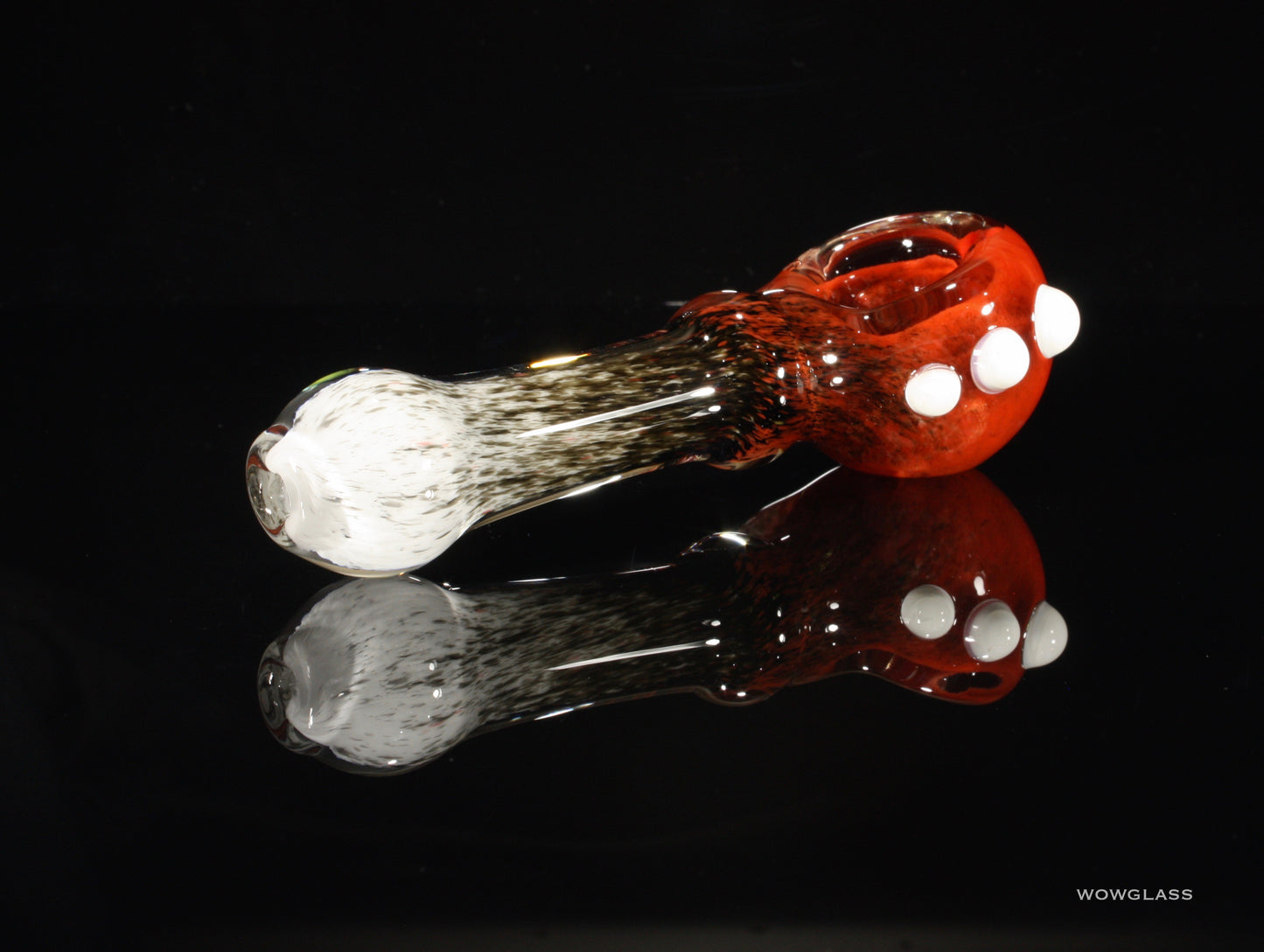 Crimson Ember - Spectrum Spoon Pipe